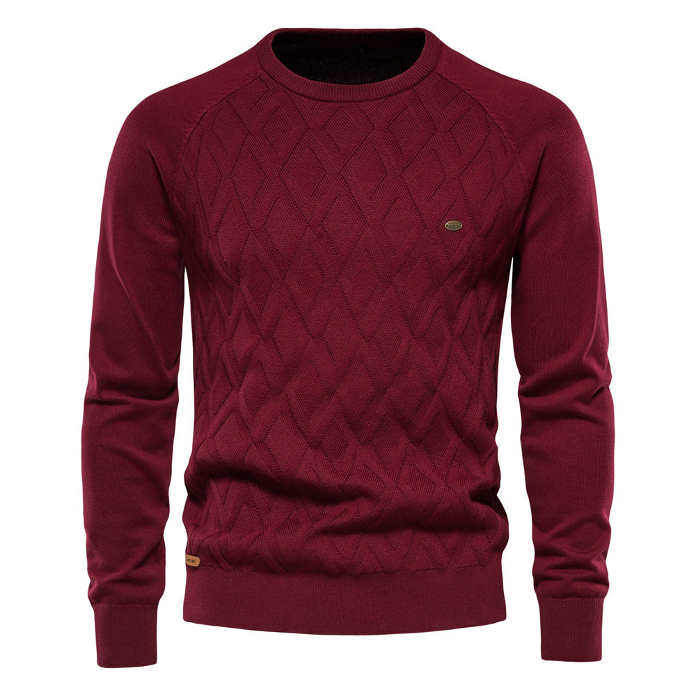Klassieke herentrui met lange mouwen – tijdloos design voor herfst en winter