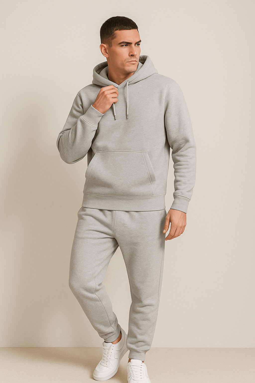 Unisex Hoodie en Joggingbroek Set voor Comfort en Stijl