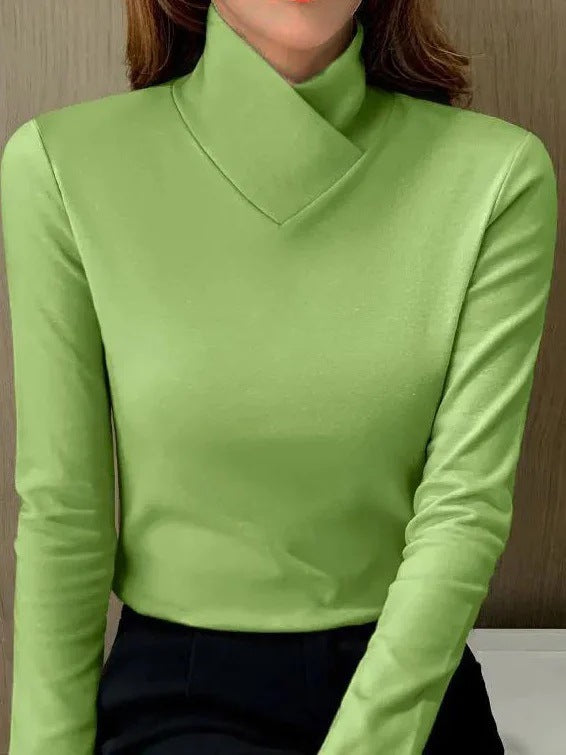 Elegante Coltrui voor Dames met Hoge Kraag