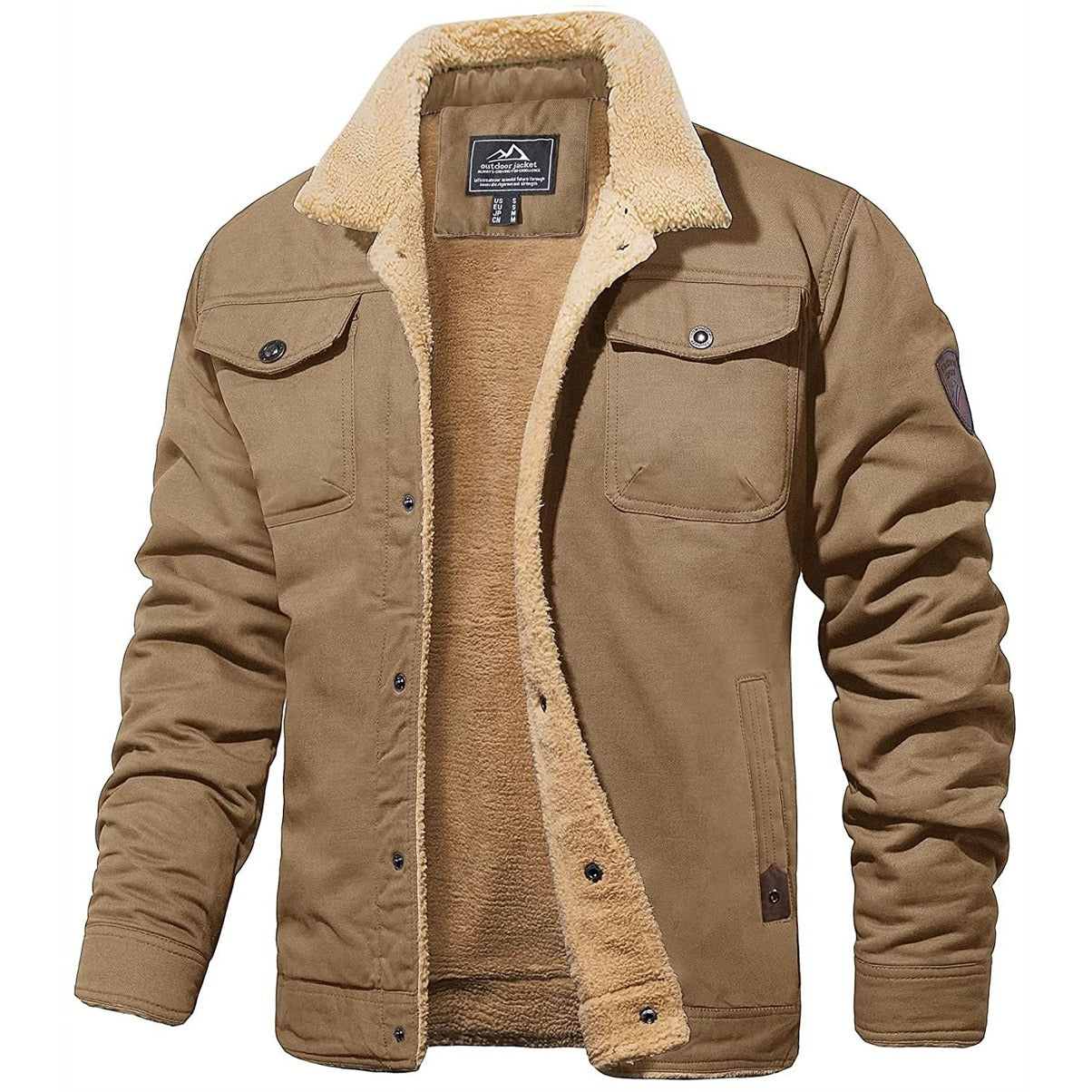 Vintage Bomberjack Heren - Iconische Stijl en Winterwarmte
