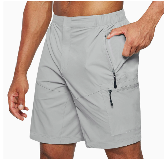 Ademende lichtgewicht zomerbroek voor heren met elastische tailleband