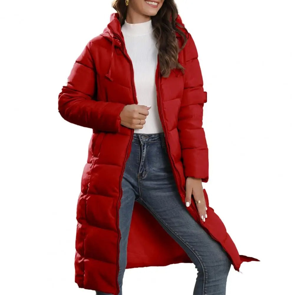 Dikke Kapuzenparka voor Dames met Warmte en Comfort-mezamstore.nl