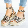 Stijlvolle en Comfortabele Sandalen met Sleehak voor Vrouwen