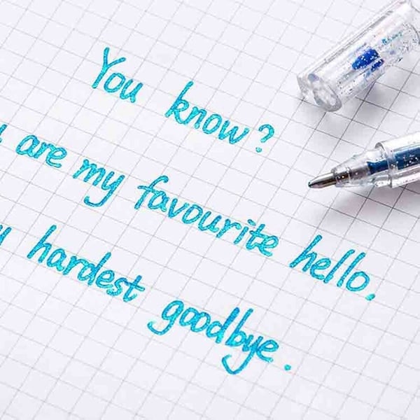 Kleurstiften Set met Glanseffect voor Tekenen & Handlettering