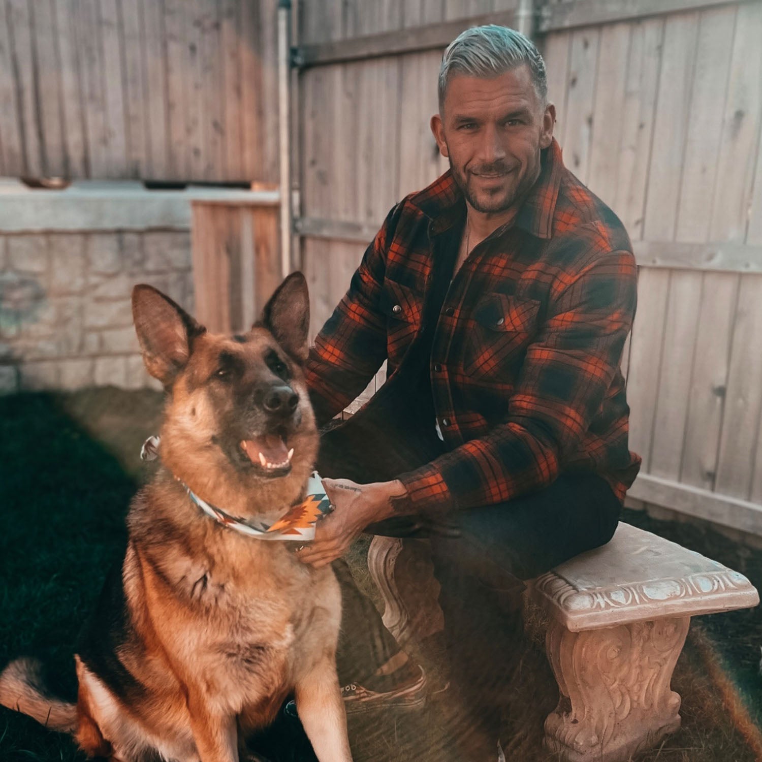 Heren Gewatteerd Overhemd Jacket met Ruitprint – Comfort & Stijl