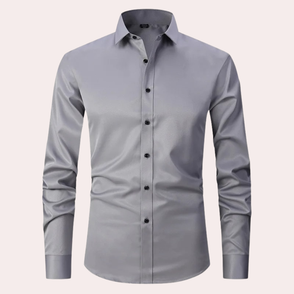 Klassiek Stretch Herenoverhemd - Comfort en Stijl