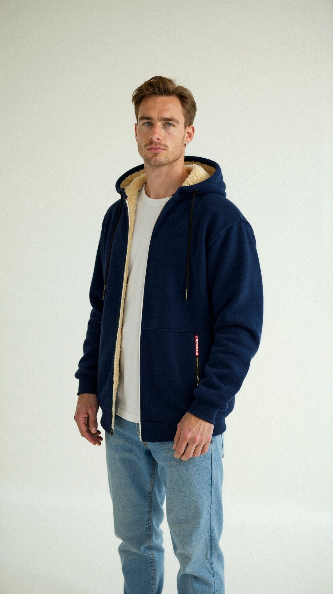 Warme Hoodie met Zacht Fleece en Comfortabele Pasvorm