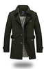 Trenchcoat met Omgeslagen Kraag en Klassieke Elegantie