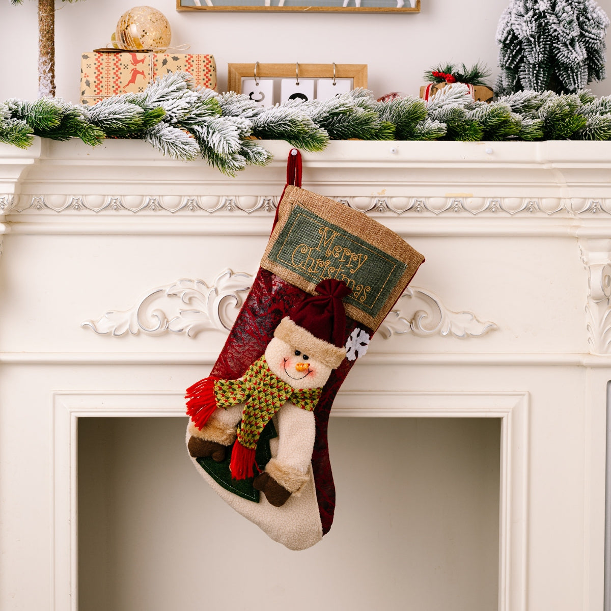 Kerst Sok – Decoratieve Christmas Stocking voor Feestelijke Cadeaus