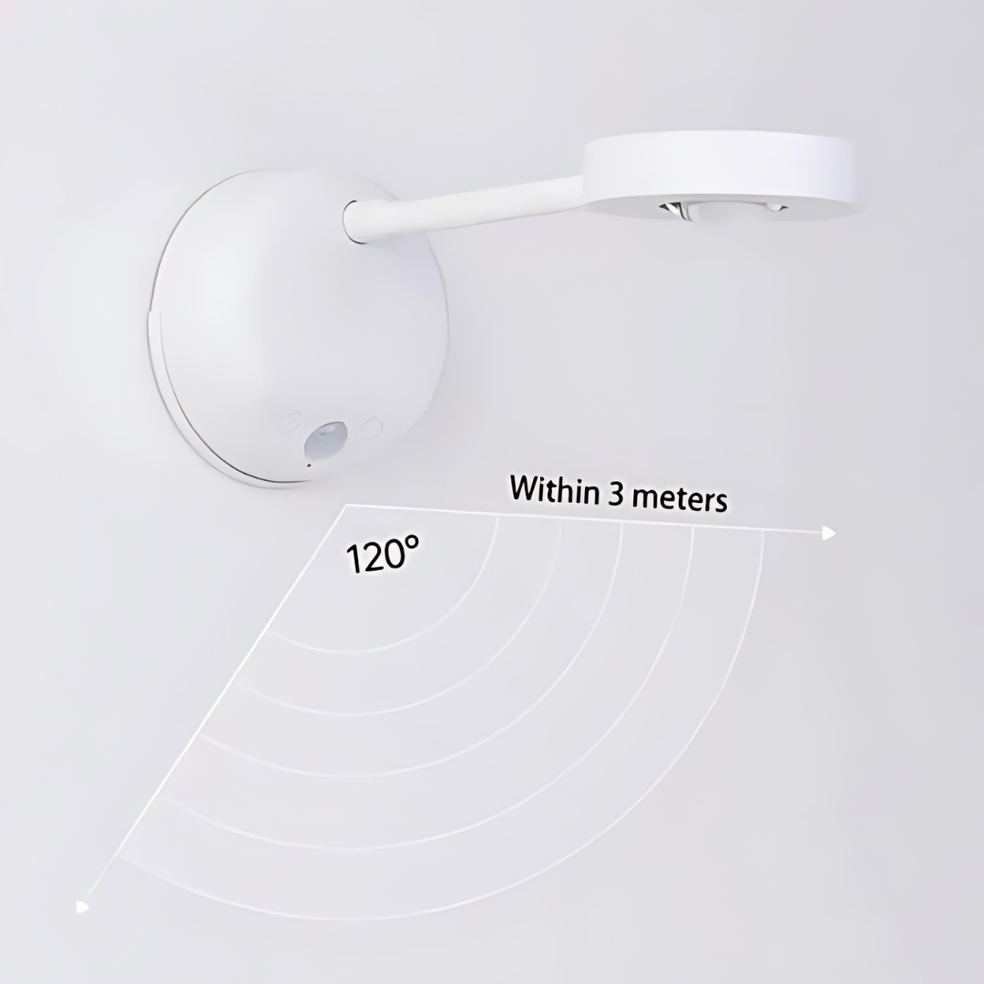 Draadloze LED Spot met Bewegingssensor en 360° Verstelbaarheid