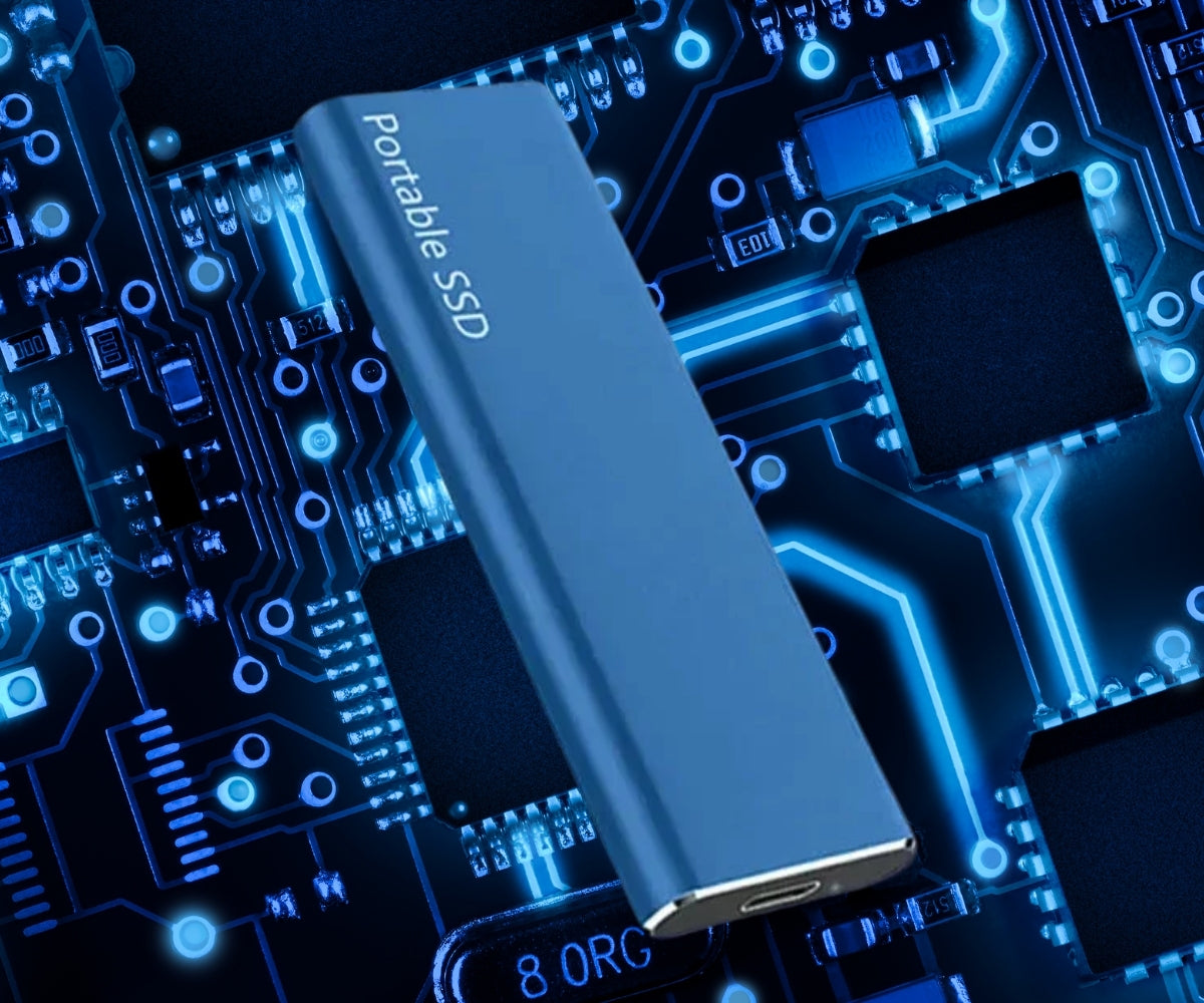 Externe Harde Schijf 4TB USB-C – Draagbare Ultradunne Dataopslag