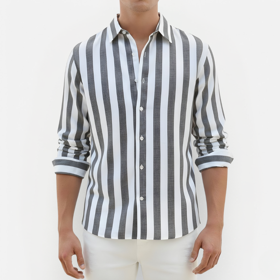 Heren Gestreept Overhemd – Casual & Tijdloos Design