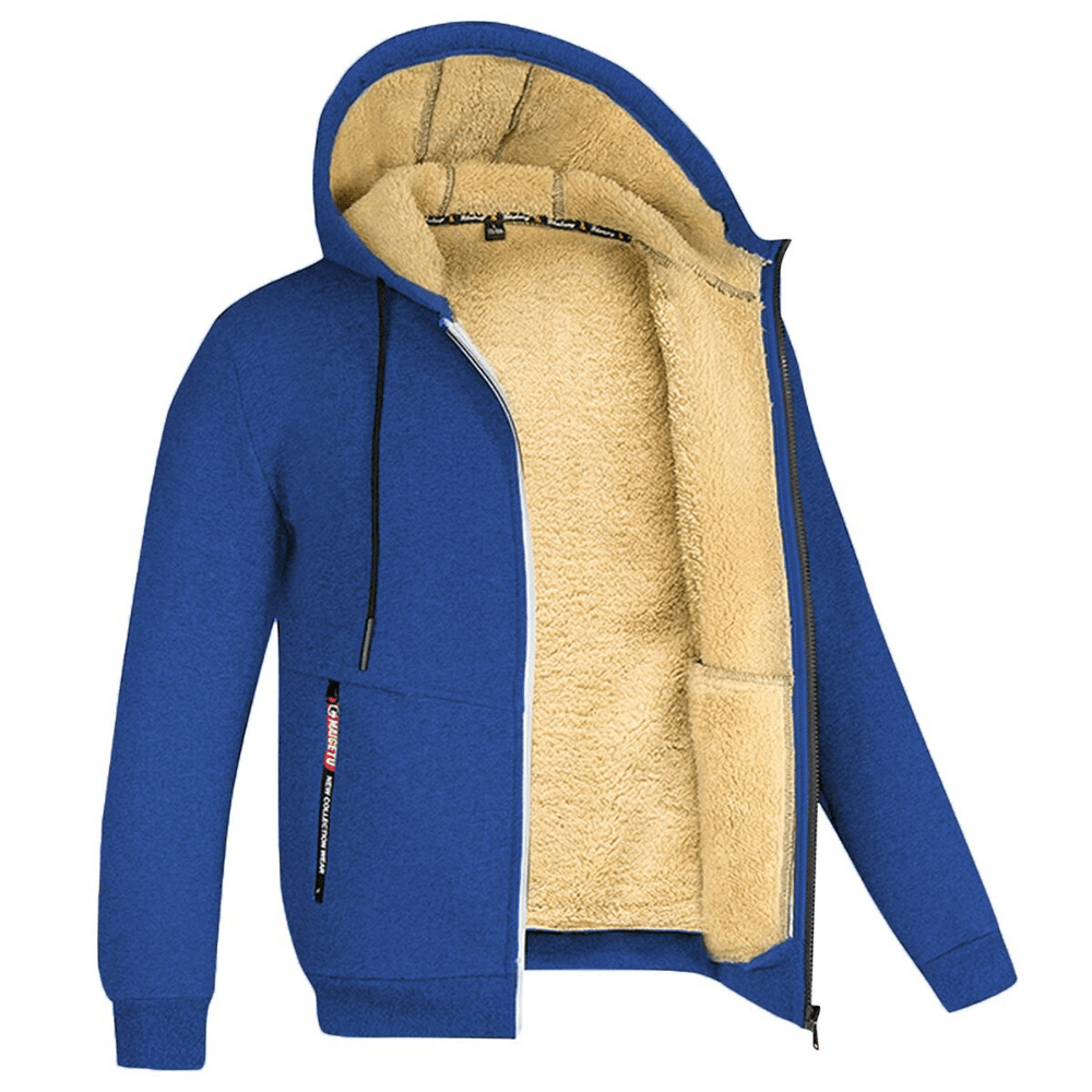 Heren Hoodie met Warme Voering – Comfortabele Winter Hoodie met Capuchon