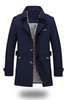 Trenchcoat met Omgeslagen Kraag en Klassieke Elegantie