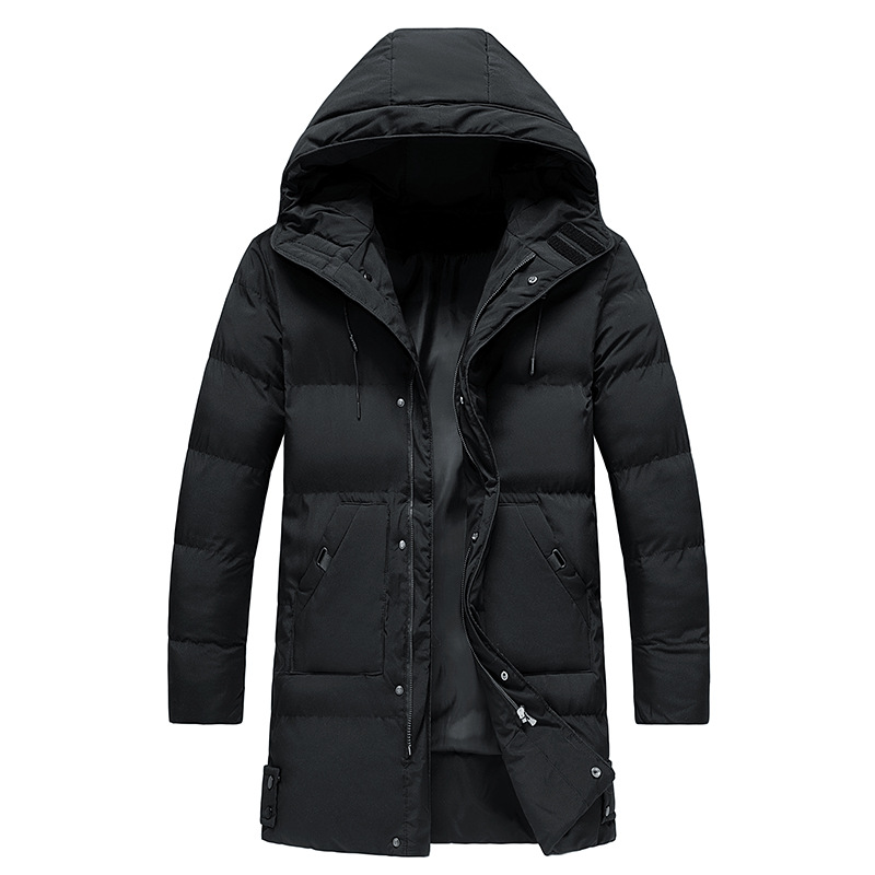 Elegante Lange Herenjas - Warm en Stijlvol Winterjack