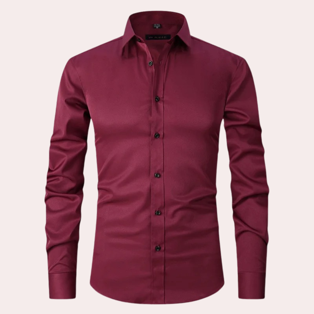 Klassiek Stretch Herenoverhemd - Comfort en Stijl
