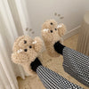 Fluffy Dierenpantoffels – Warme Sloffen met Antislip Zool