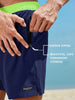 Heren Zwemshort Sportief met Ritszakken en Compressievoering