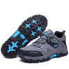 Heren Outdoor Sneakers – Duurzaam Leer & Ademend Mesh met Gripzool