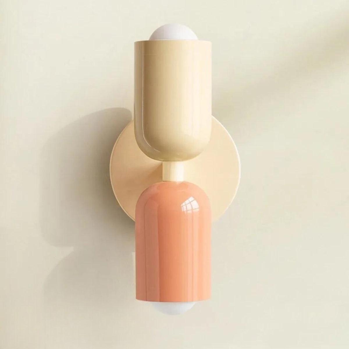 Dubbele Wandlamp in Scandinavische Stijl Glas