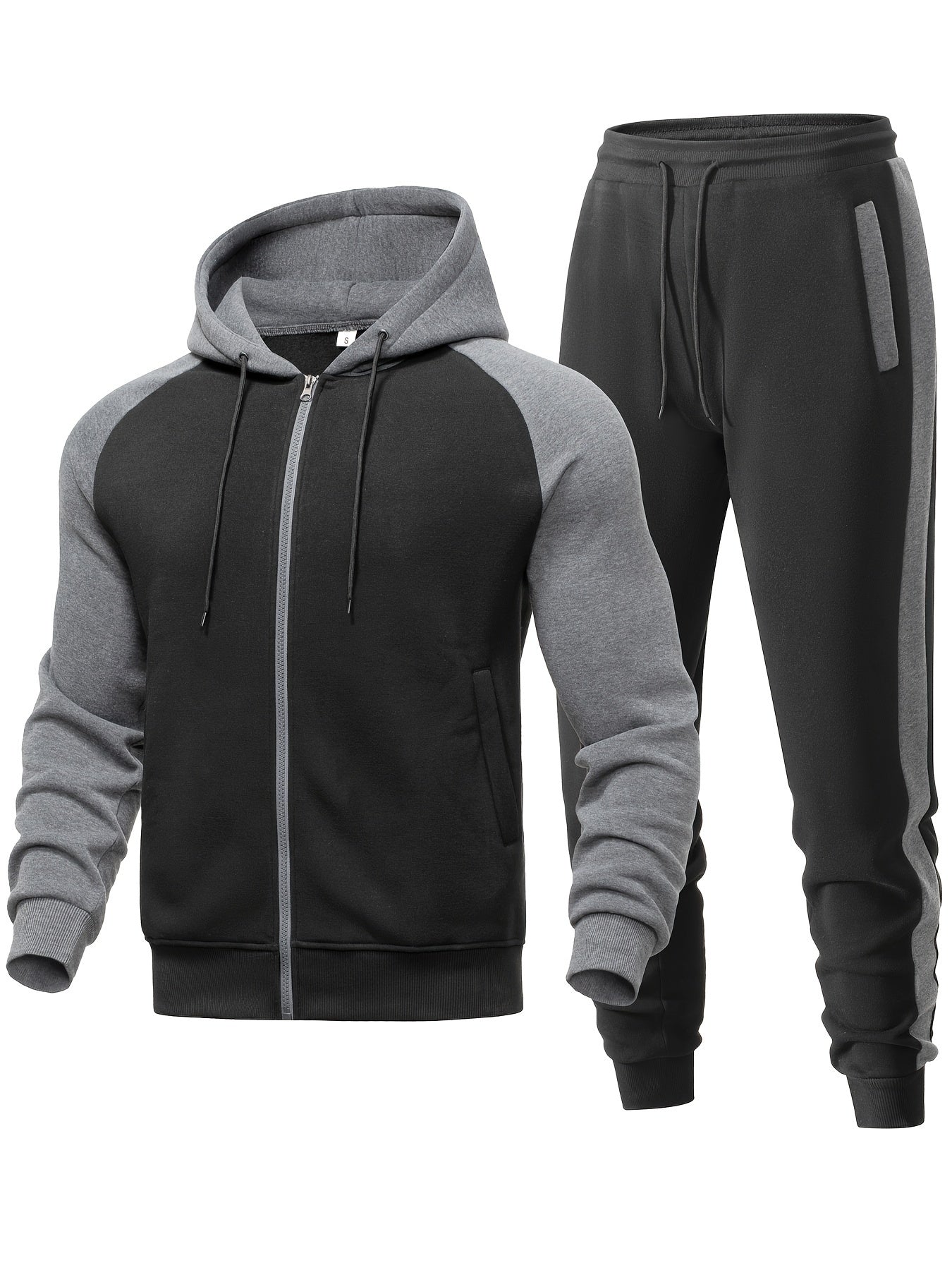 Heren Trainingspak Set – Comfortabele Hoodie & Joggingbroek