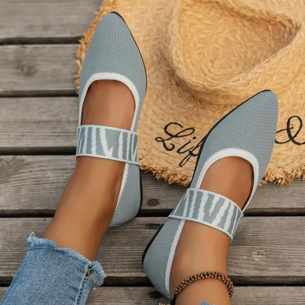 Zomerse Comfortabele Platte Damesschoenen