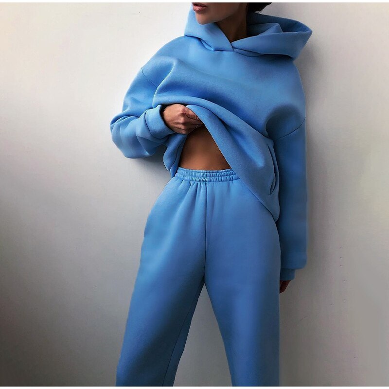 Dames Comfortabele Oversized Lounge Jogging Set