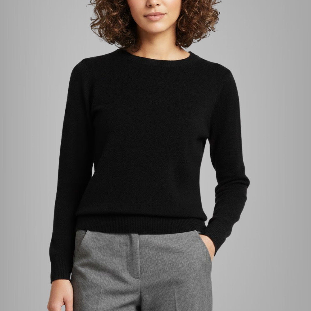 Dames Trui Ronde Hals – Tijdloos & Comfort Fit