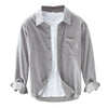 Retro Corduroy Overhemd voor Heren - Tijdloze Elegantie