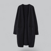 Lange Open Gebreide Damesvest | Comfortabel en Elegant