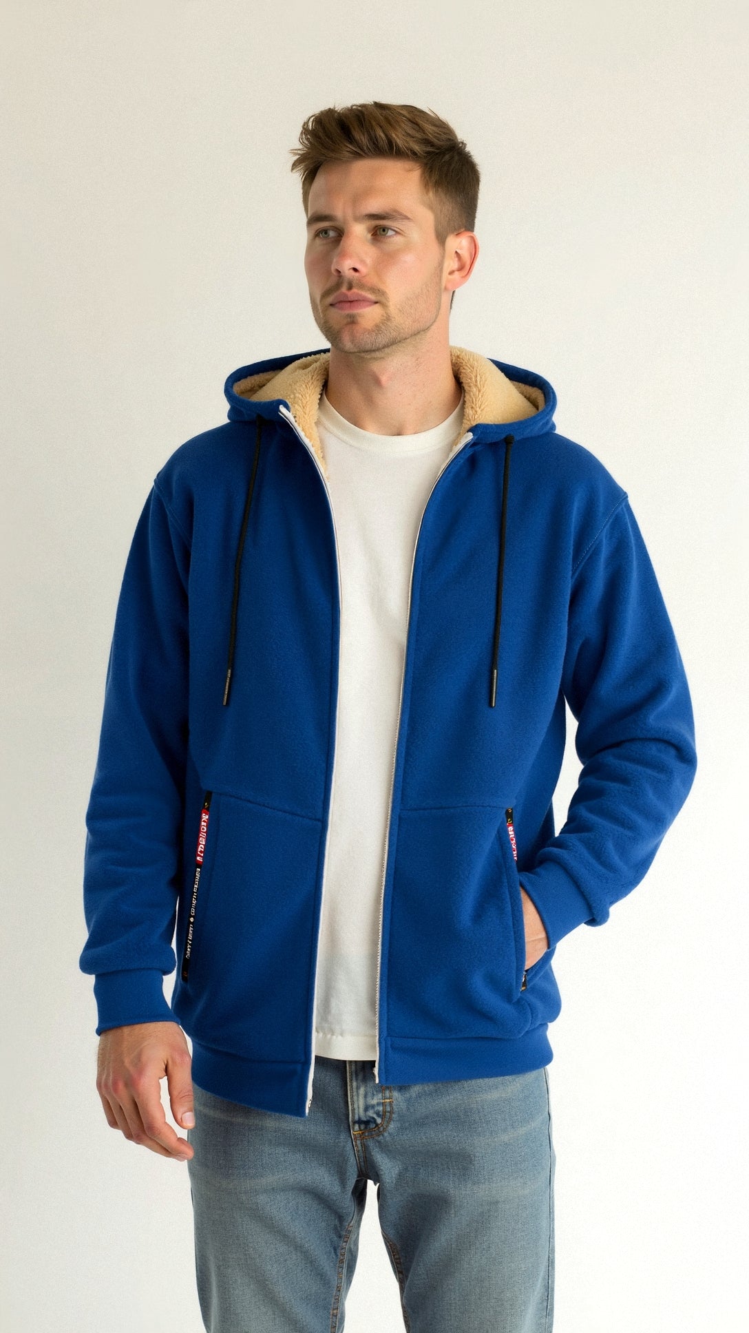 Warme Hoodie met Zacht Fleece en Comfortabele Pasvorm