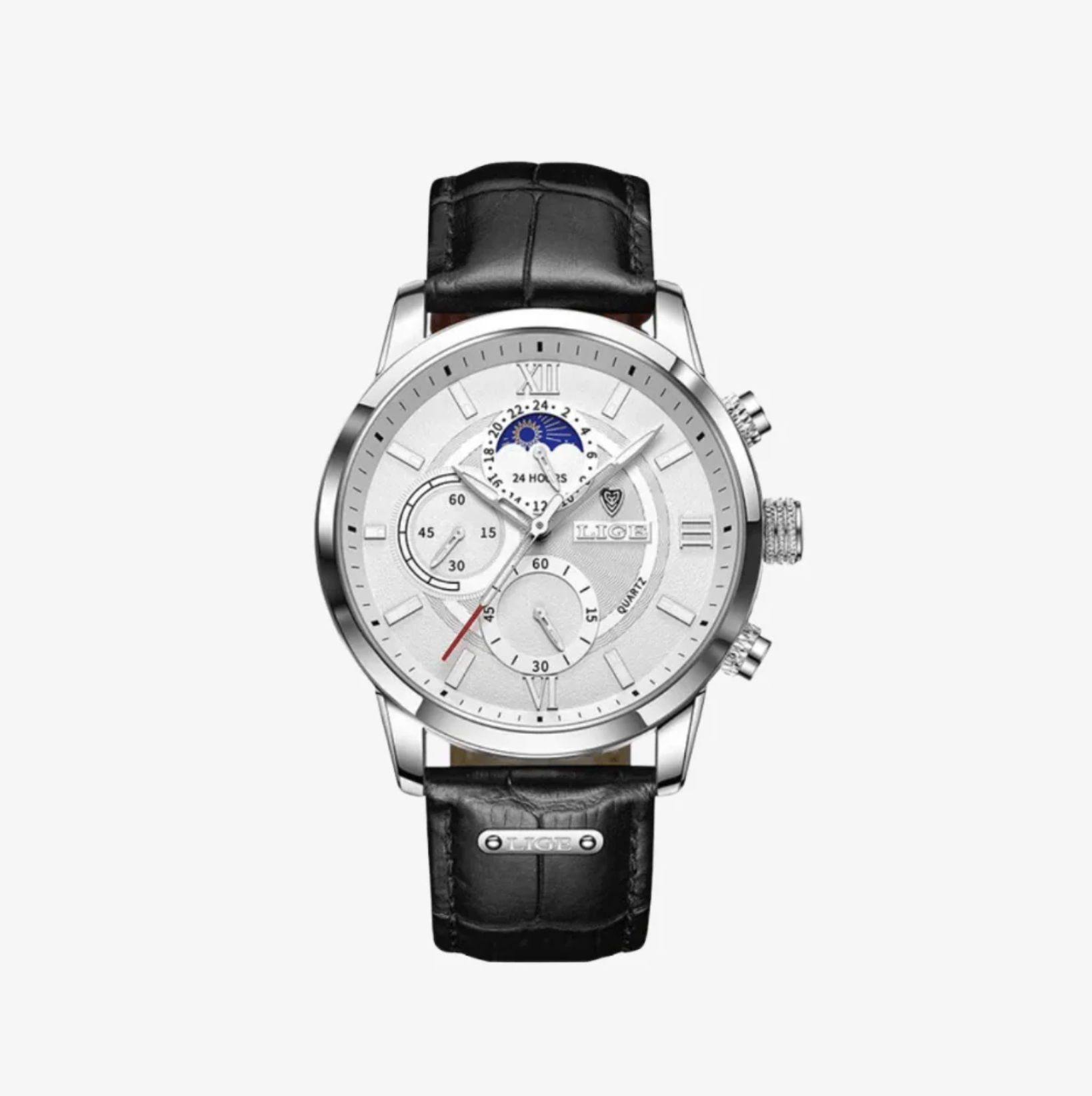 Luxe Waterdicht Horloge met Kwartsbeweging