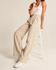 Icy Tailored Lichtgewicht Broek met Wijde Pijpen