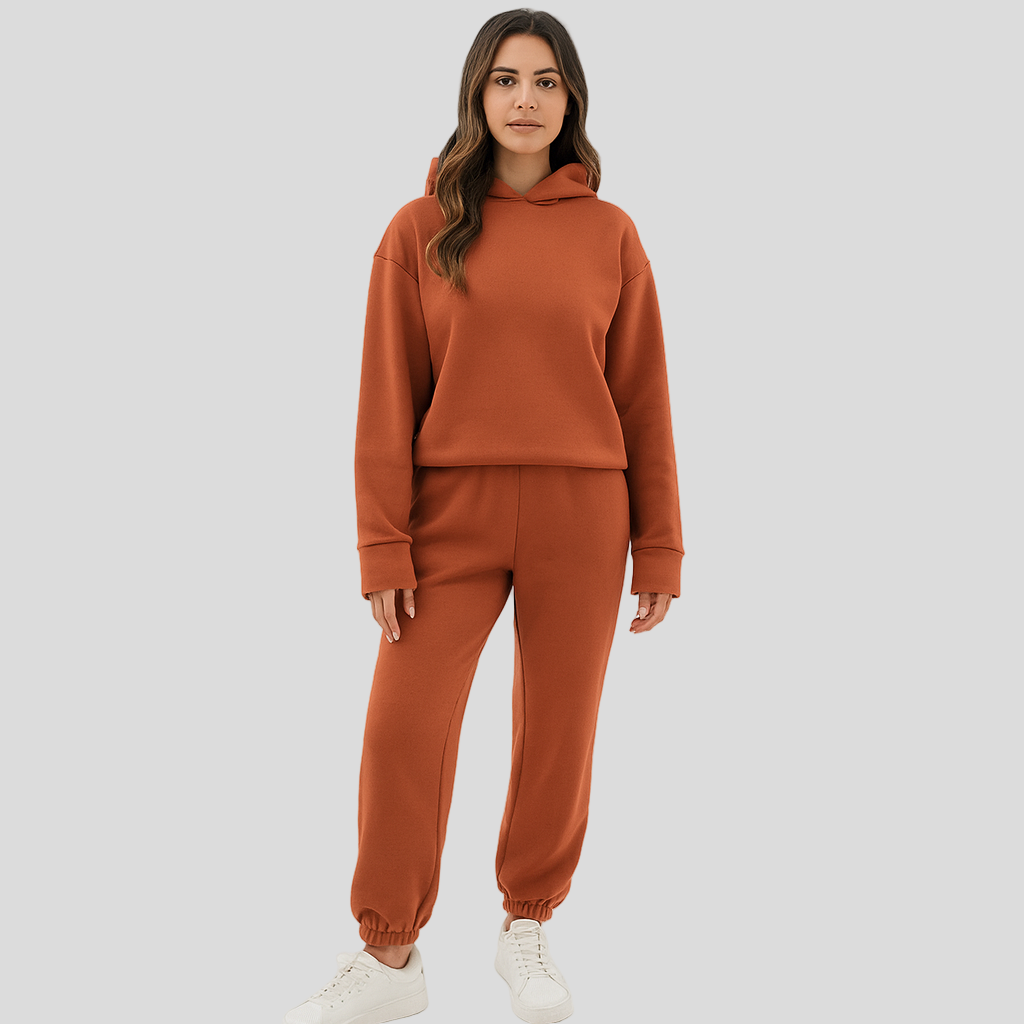 Dames Loungewear Set – Comfortabele Hoodie & Broek