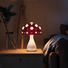 Paddenstoel Tafellamp met Warm LED Licht