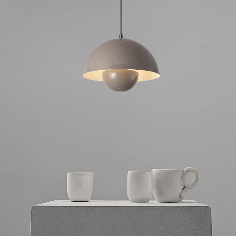 Moderne Halfronde Hanglamp – Kleurrijke Designlamp voor Woonkamer & Eetkamer