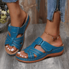 Comfortabele Slip-On Dames Sandalen met Sleehak