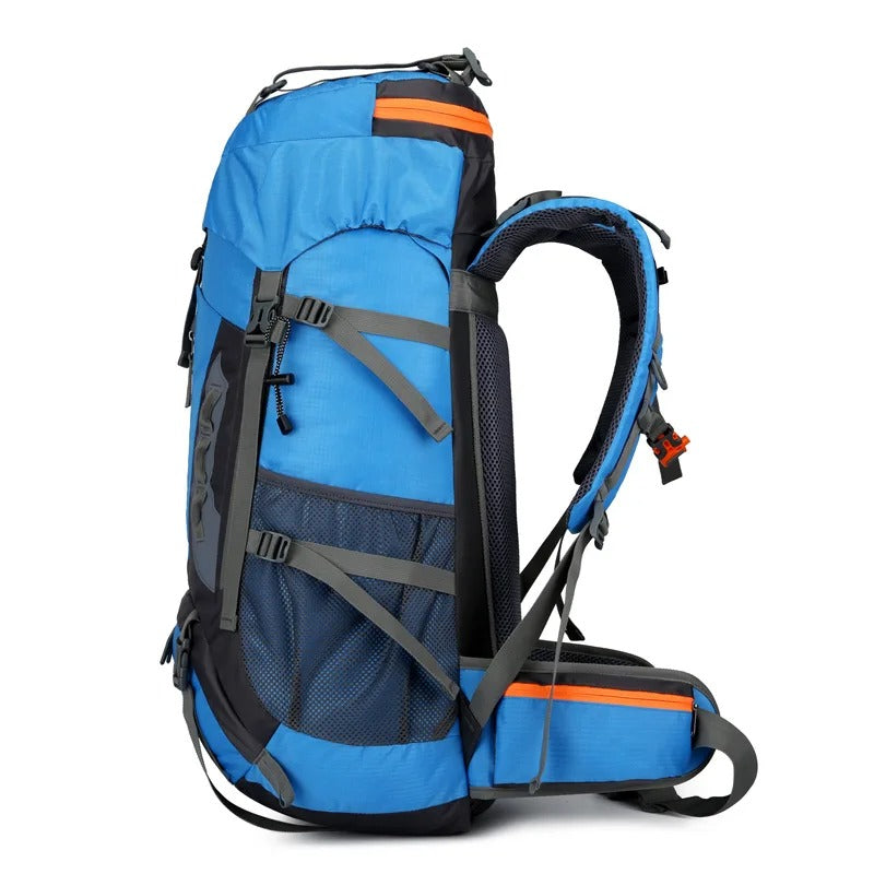 60L Waterdichte Outdoor Rugzak – Perfect voor Avontuurlijke Reizen