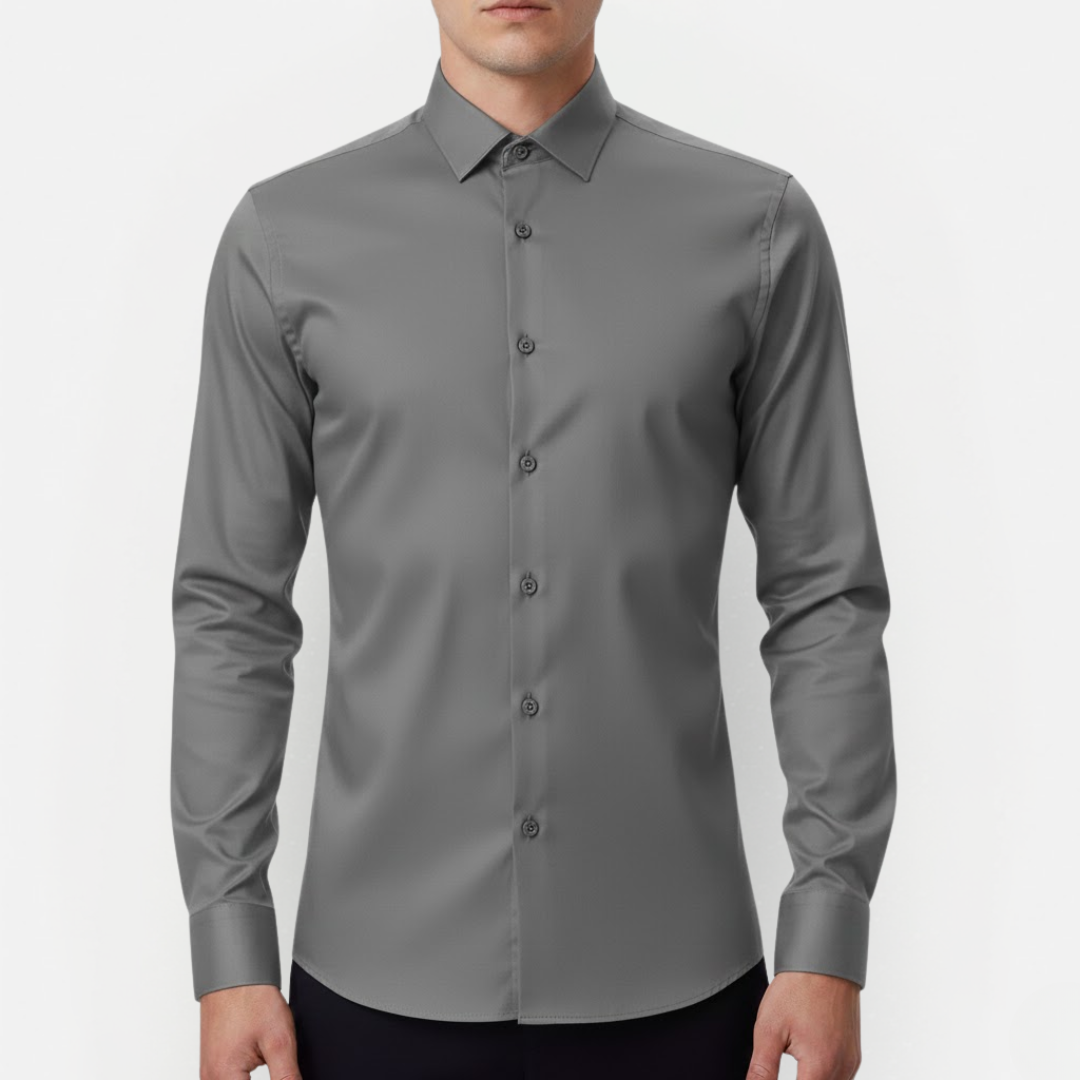 Heren Overhemd Lange Mouw – Kreukvrij & Comfort Fit