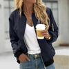 Trendy Dames Bomberjack – Comfortabele Pasvorm voor Voorjaar & Najaar