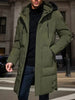Elegante Lange Herenjas - Warm en Stijlvol Winterjack