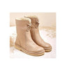 Warme Winterlaarzen met Bontvoering en Stijlvol Design