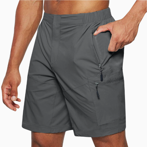 Ademende lichtgewicht zomerbroek voor heren met elastische tailleband
