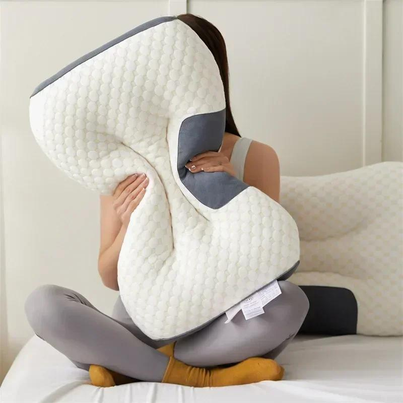 Luxe Orthopedisch Kussen | Verlichting Nek- en Rugpijn | Traagschuim Comfort