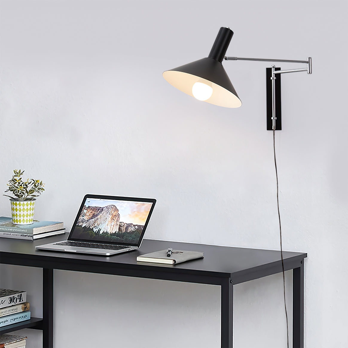 Verstelbare Minimalistische Wandlamp voor Slaapkamer en Woonkamer