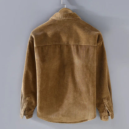 Gewatteerd Overhemd Heren met Fleece Voering