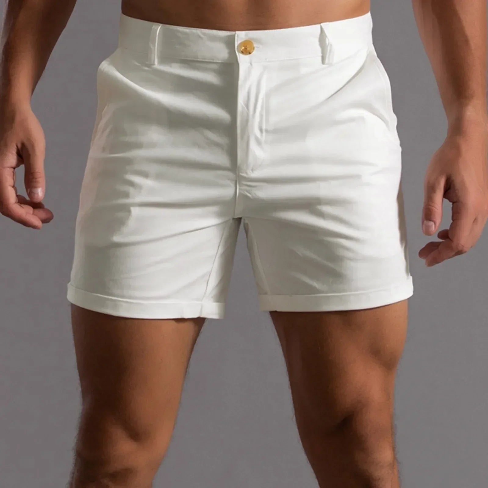 Heren Chino Shorts - Klassieke Pasvorm, Comfortabel en Stijlvol