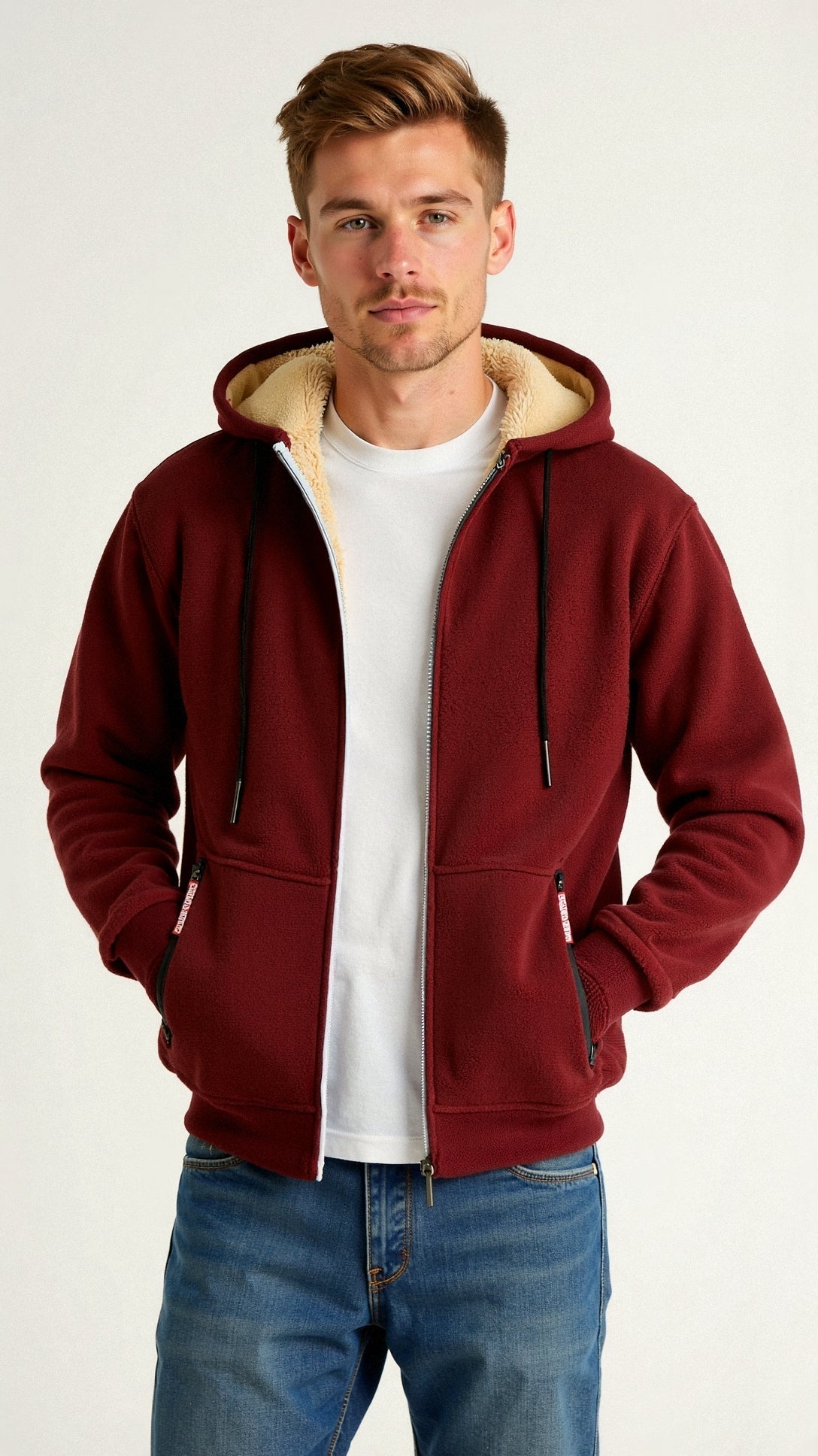 Warme Hoodie met Zacht Fleece en Comfortabele Pasvorm