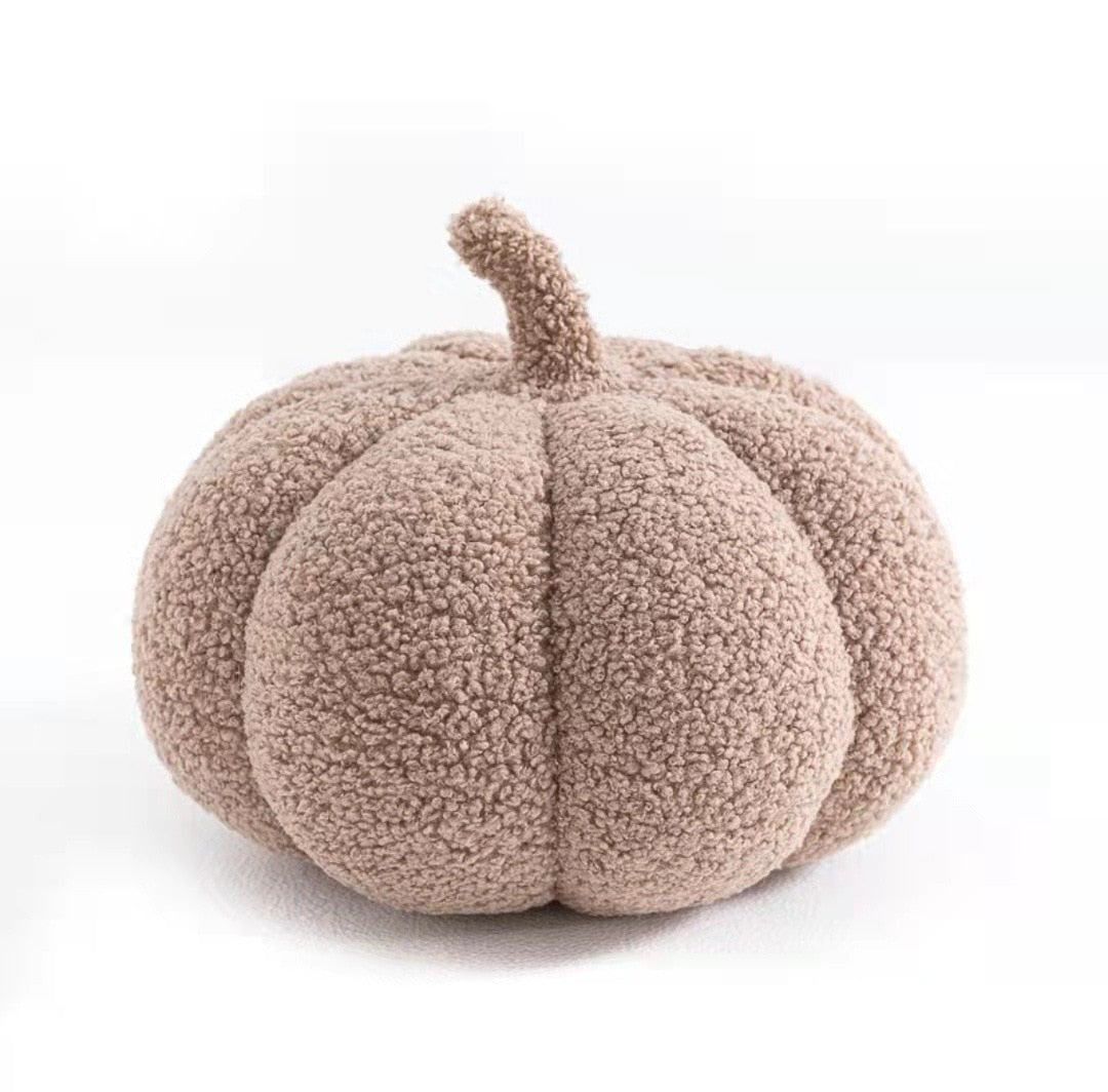 CozyPumpkin Pluche Kussen – Zacht Decoratief Pompoen Kussen voor Herfst en Halloween-mezamstore.nl