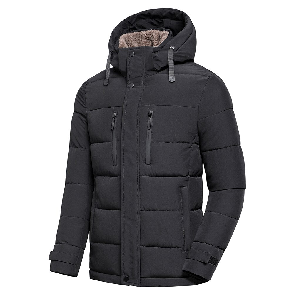 FrostCore - Warme Winterjas voor Heren met Fleecevoering-mezamstore.nl